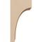 Ekena Millwork 4"W x 4"D x 8"H Wide Stockport Rough Cedar Woodgrain TimberThane Corbel, Primed Tan CORUR04X04X08STORCPR - alternate 5
